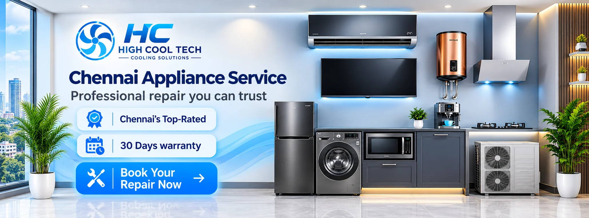 Chennai Appliance & AC Repair Services